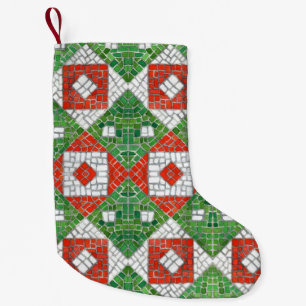 Calcetín Navideño Pequeño NAVIDADES MOSAICOS FESTIVOS Stocking II / Small