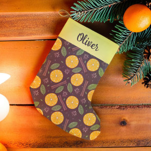 Calcetín Navideño Pequeño Navidades murieron vino marrón picante