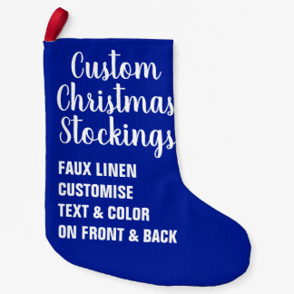 Calcetín Navideño Pequeño Navidades personalizados personalizados Stocking F