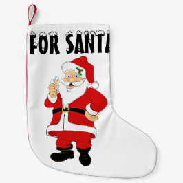 Calcetín Navideño Pequeño Navidades Santa