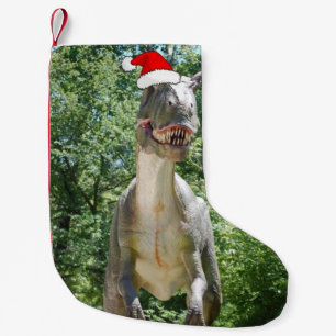 Calcetín Navideño Pequeño Navidades T-Rex