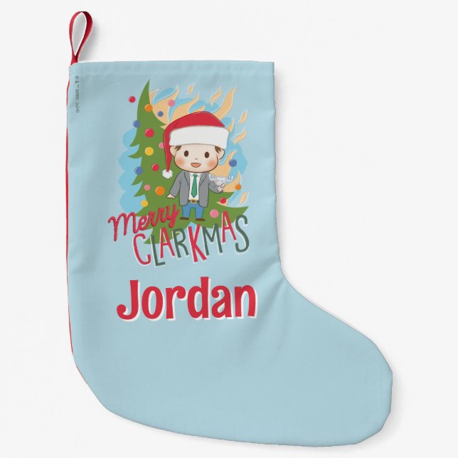 Calcetín Navideño Pequeño Navidades Vacation Merry Clarkmas (Anverso)