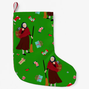 Calcetín Navideño Pequeño navidades Witch Befana Navidad
