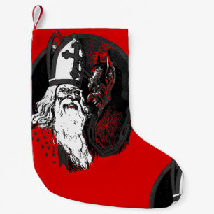 Calcetín Navideño Pequeño nick krampus