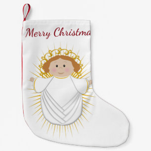 Calcetín Navideño Pequeño Niño Jesús