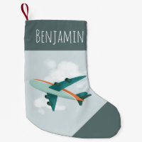 Niños Cute Travel Blue Airplane Kids