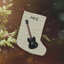 Niños Guitarra Navidades personalizados haciendo o