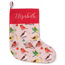 Niños Personalizados de Navidad de Invierno Pájaro