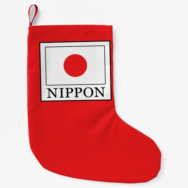 Calcetín Navideño Pequeño Nippon (Anverso)