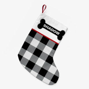 Calcetín Navideño Pequeño Nombre personalizado ruso de prueba de búfalo bla