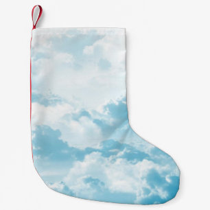 Calcetín Navideño Pequeño Nubes imágenes vectoriales de personalizados de ci