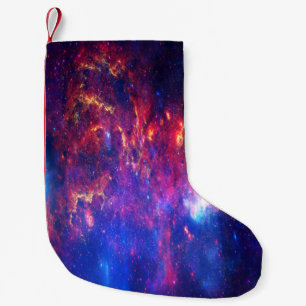 Calcetín Navideño Pequeño Núcleo de caída de Milkyway