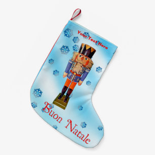 Calcetín Navideño Pequeño Nutcracker alemán - Buon Natale
