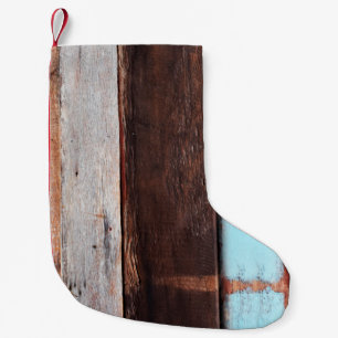 Calcetín Navideño Pequeño Old gray wooden wallsabstract, ,black,blank,board,