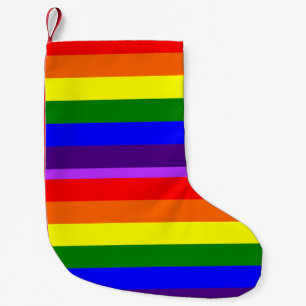 Calcetín Navideño Pequeño Orgulloso arcoiris - Navidades aleteando