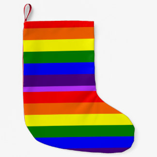 Calcetín Navideño Pequeño Orgulloso arcoiris - Navidades aleteando