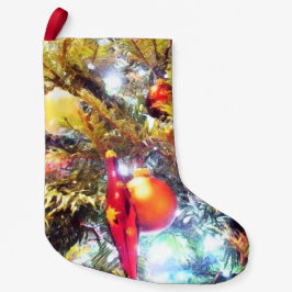 Calcetín Navideño Pequeño Ornamentos ilustrativos