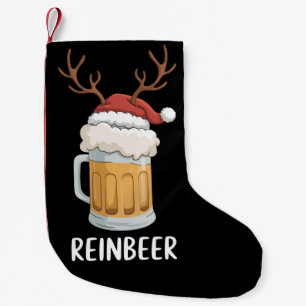 Calcetín Navideño Pequeño Parejas divertidas Reinbeer Navidad coincidente va