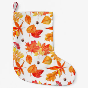 Calcetín Navideño Pequeño Patrón fluido