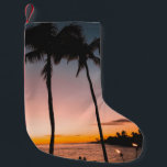 Calcetín Navideño Pequeño People sitting on beach near sea<br><div class="desc">People sitting on beach near sea</div>