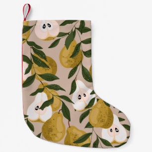 Calcetín Navideño Pequeño Perder un patrón impecable. Hermoso y elegante Vin