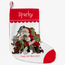 Personalizado Mascota Navidades Santa Dog Fun