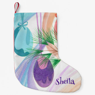 Calcetín Navideño Pequeño Personalized Christmas Ornaments Stocking