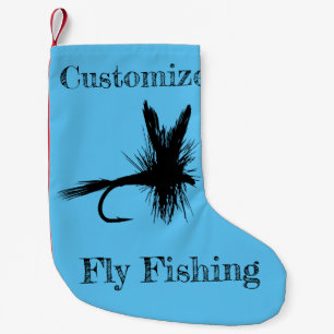 Calcetín Navideño Pequeño Pesca en mosca Thunder_Cove