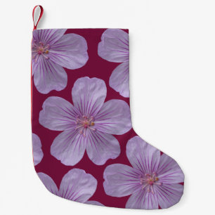 Calcetín Navideño Pequeño Pineywoods Geranium #1