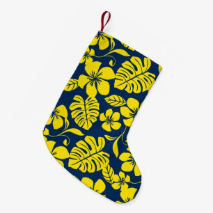 CALCETÍN NAVIDEÑO PEQUEÑO PINK BIKINI (AZUL OSCURO/AMARILLO)