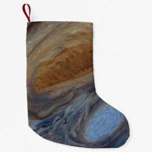 Calcetín Navideño Pequeño Planet Júpiter Gran Punto Rojo