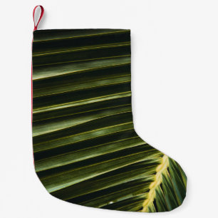 Calcetín Navideño Pequeño Planta verde