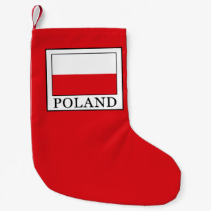 Calcetín Navideño Pequeño Polonia
