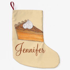 Calcetín Navideño Pequeño Postre personalizada de Navidades de pie de papa d