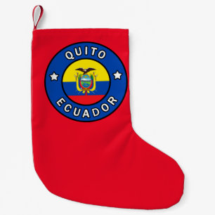 Calcetín Navideño Pequeño Quito Ecuador