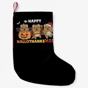 Calcetín Navideño Pequeño Quokka, Navidades de Quokkas