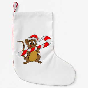 Calcetín Navideño Pequeño Ratón del navidad