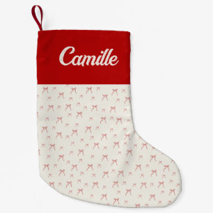 Calcetín Navideño Pequeño Red Knot Modern