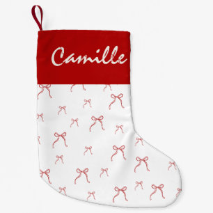 Calcetín Navideño Pequeño Red Knot Modern