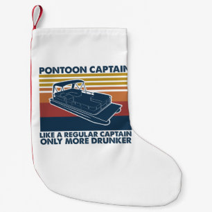 Calcetín Navideño Pequeño Regalo de barco Idea divertida de regalo de barc