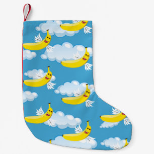 Calcetín Navideño Pequeño Regalos divertidos para amantes de las bananas y e