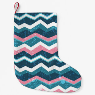 Calcetín Navideño Pequeño Régimen tribal étnico, sin fisuras