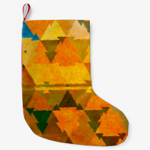 Calcetín Navideño Pequeño Resumen de fondo de textura de acuarela. Pintor de