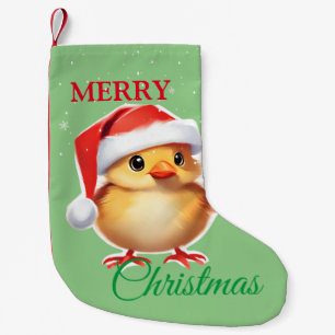 Calcetín Navideño Pequeño Ropa de Navidades de Santa y de bebé de animales
