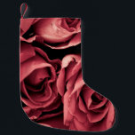 Calcetín Navideño Pequeño Rosa de cosecha romántica<br><div class="desc">Rosa de cosecha romántica</div>