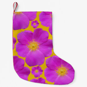 Calcetín Navideño Pequeño Rosa salvaje 2