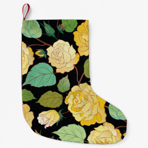 CALCETÍN NAVIDEÑO PEQUEÑO ROSAS 8