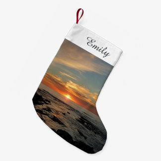 Calcetín Navideño Pequeño San Diego Sunset II