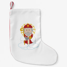 Calcetín Navideño Pequeño San Nicolás