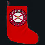 Calcetín Navideño Pequeño San Petersburgo Florida<br><div class="desc">San Petersburgo Florida</div>